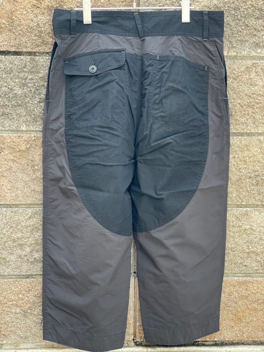 Porter Classic WEATHER WIDE PANTS -BLACK- ポータークラシック