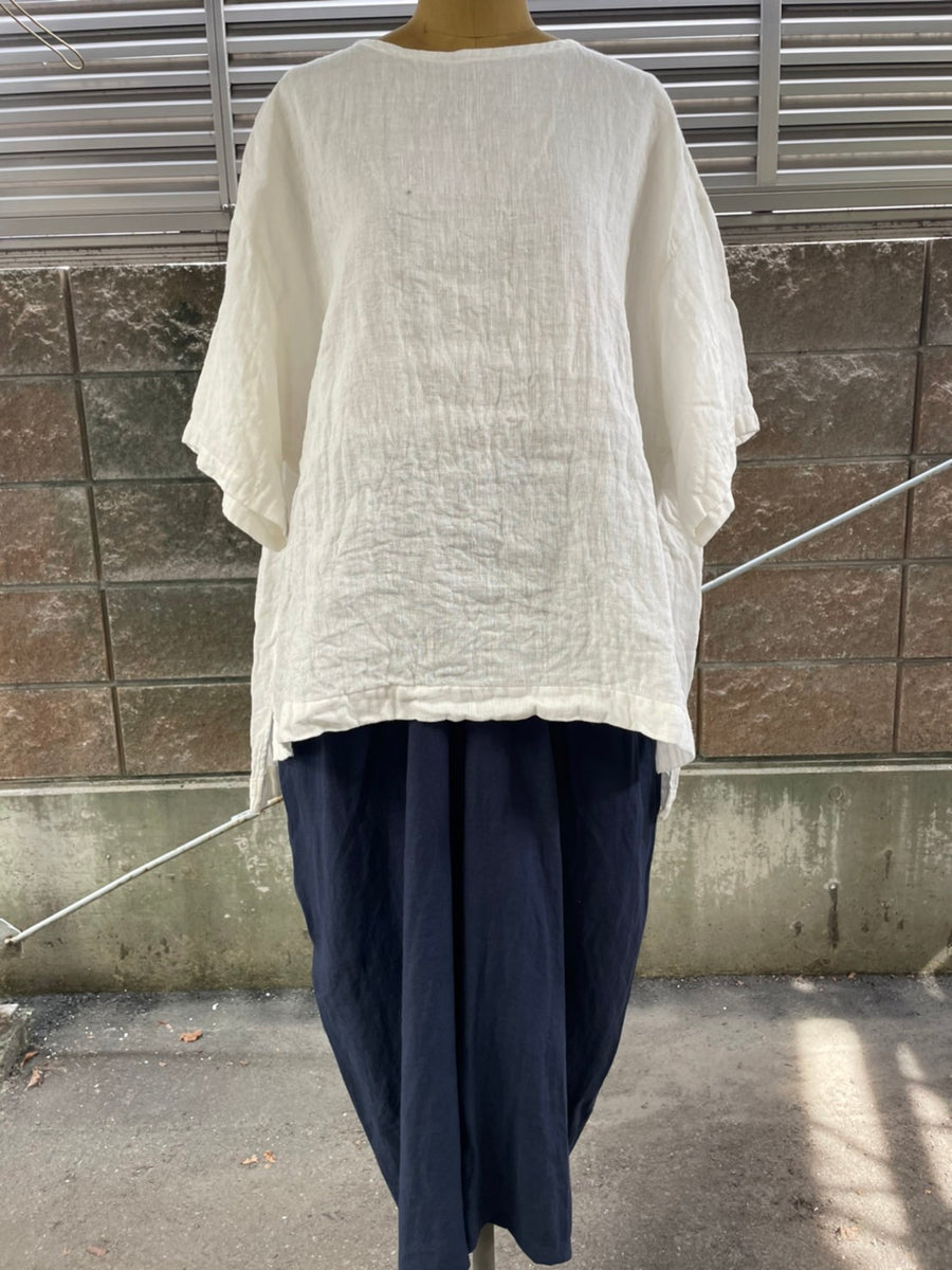色twlightgsuzuki takayuki pullover blouse　スズキタカユキ　プルオーバーブラウス 11130円