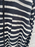 Porter Classic ARTIST BORDER ZIP UP TURTLENECK  ポータークラシック アーティストボーダージップアップタートルネック