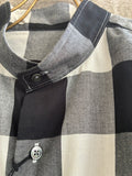 Porter Classic BLOCK CHECK STAND COLLAR SHIRT ブロックチェックスタンドカラーシャツ