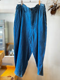 Porter Classic INDIGO LINEN BEBOP PANTS ポータークラシック インディゴリネンビバップパン