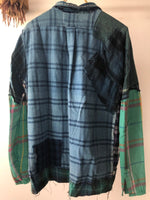 Porter Classic H/W CUSTOM FLANNEL SHIRTS　ポータークラシック ハンドワークカスタムフランネルシャツ