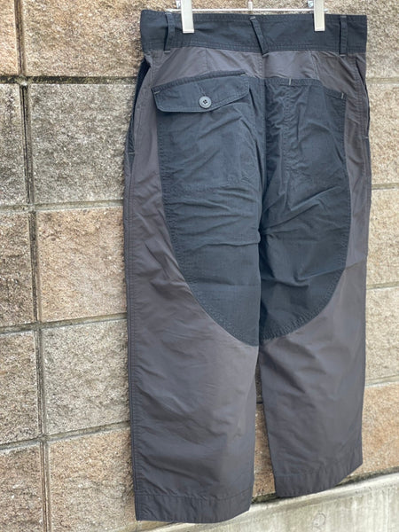 ブラックPorter Classic WEATHER WIDE PANTS